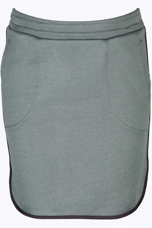BY-BAR Girls Funky Skirt Dark Sage