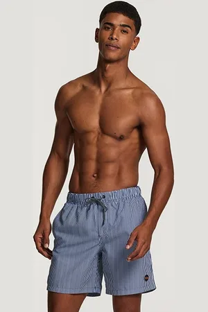 Shiwi Men Swimshort Skinny Stripe Dark Navy