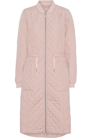 Ilse Jacobsen Ilse Jacobsen 10 Art08 Padded Quilt Coat Pale Pink