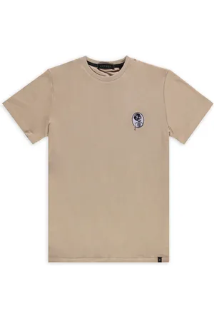 Aspact Skull Portrait Tee Taupe