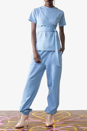 Daily paper Allure Blue Lexanna T-shirt