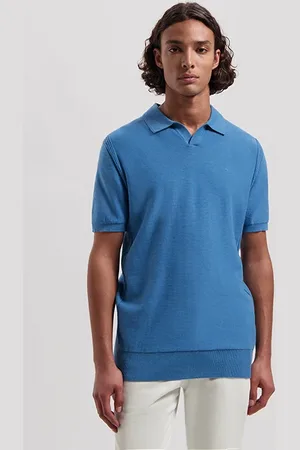 Dstrezzed Ds_mercury Short Sleeve Polo Aegean Blue Aegean Blue
