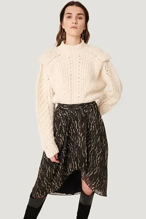 IRO Arzu Black/beige Skirt