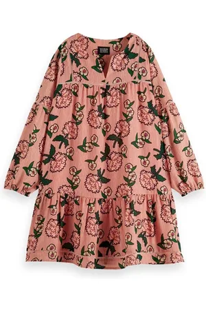 Scotch&Soda All-over Printed Wide-fit Midi-length Dress Combo G