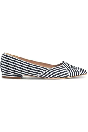LK Bennett Ava Ballerina Shoes Navy