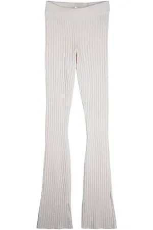 Axel Arigato Signature Flare Pants Ecru
