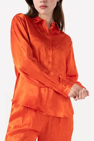 ANOTHER LABEL Senna Shirt Pureed Pumpkin
