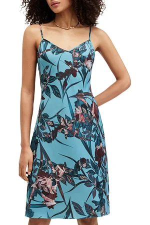 AllSaints Bryony Batu Mini Drs Lagoon Blue