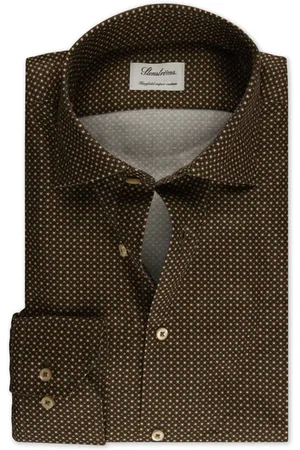 Stenströms Fitted Body/75, Rm Cuff Green Pattern