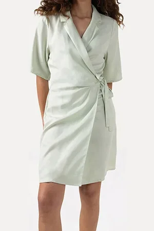 ANOTHER LABEL Milou Dress Desert Sage