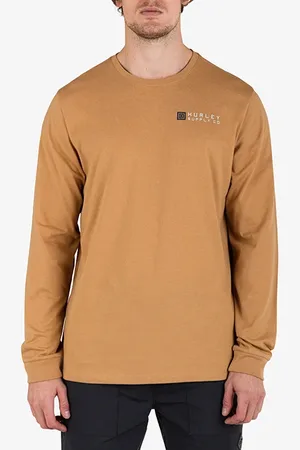 Hurley Evd Explore Apache Long Sleeve Earthstone