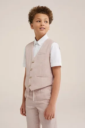 WE Fashion Waistcoat Light Pink