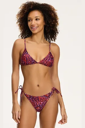 Shiwi Ladies Romy Bikini Set Paisley Purple Paisley
