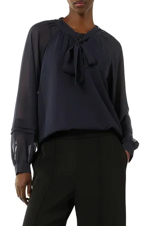 Comma, Blouses Blue-marine