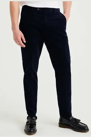 WE Fashion Pantalon Dark Blue