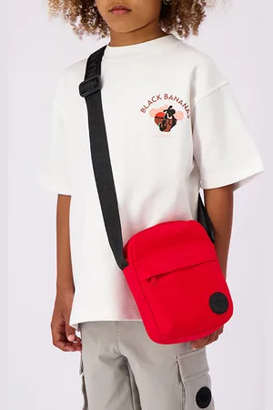 Black Bananas Essential Shoulder Bag Red
