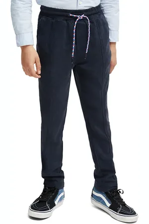 Scotch&Soda Relaxed Slim Fit- Garment-dyed Tencel Pants Night