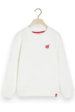 Scotch&Soda The Free Spirit Peace Bird Organic Cotton Sweatshirt Off Whi