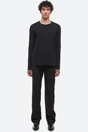 Helmut Lang Sb Ls Tee Cotton Black