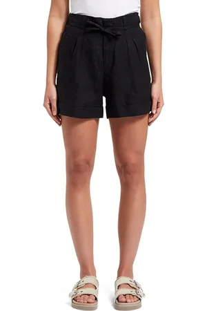 Scotch&Soda High-rise Linen Short Black