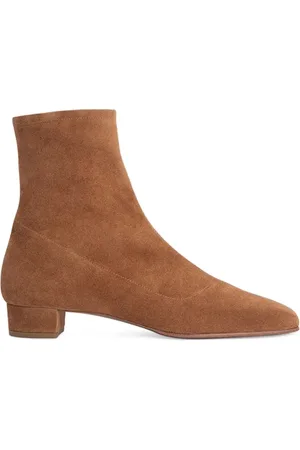 By Far Este Boot Light Tan Suede Leather
