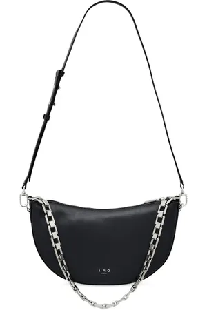 IRO Arc Cross Body Bag In Xl Black