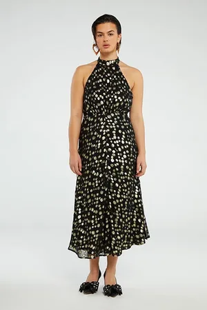Fabienne Chapot Tanya Dress Black/gold