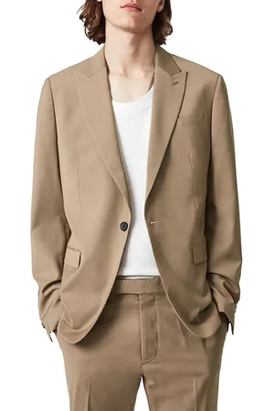 AllSaints Cleaver Blazer Caenstone Brown