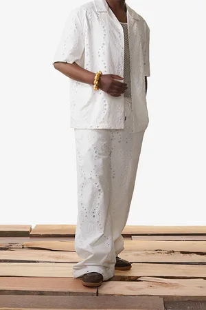 Daily paper White Kovan Lace Shirt