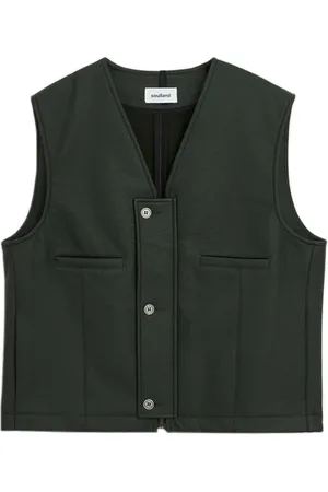 Soulland Ben Vest Dark Green