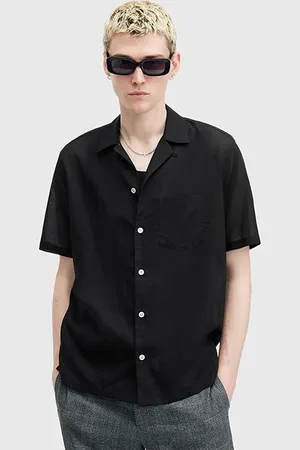 AllSaints Forge Shirt Faded Black
