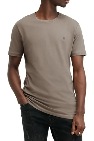 AllSaints Brace Ss Crew Planet Grey