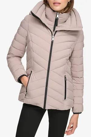 DKNY Zipfrt W/bib Packbl Thistle