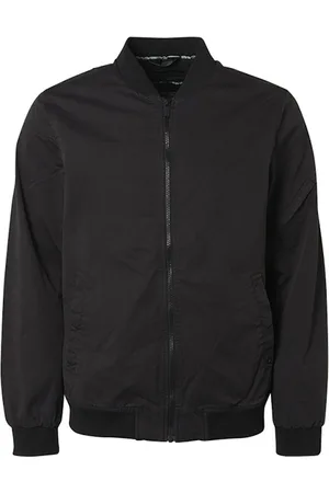 No Excess Jacket Short Fit Bomber Black