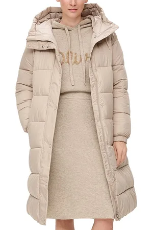 QS by s.Oliver Jackets Mantel Beige