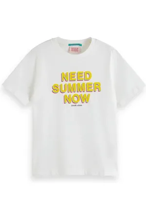 Scotch&Soda Relaxed-fit T-shirt Off White