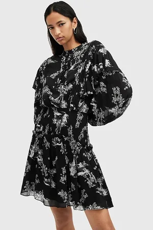 AllSaints Aubrey Dress Maria Black