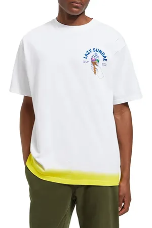 Scotch&Soda Front Back Artwork T-shirt White