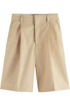 Scotch&Soda High Rise Bermuda Shorts Soft Sand