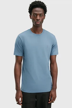AllSaints Brace Ss Crew Areo Blue