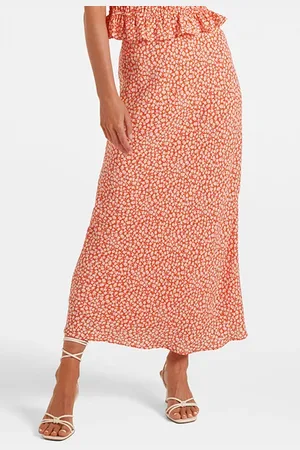 Forever New Posy Bias Skirt Memphis Ditsy