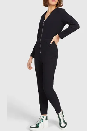 ICODE Navy Knit Jumpsuit