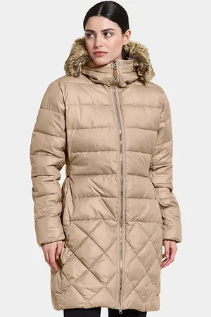 Didriksons Ester Wns Parka Beige