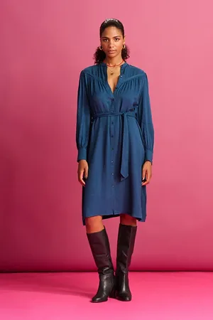 POM Amsterdam Dress - Eternal Blue