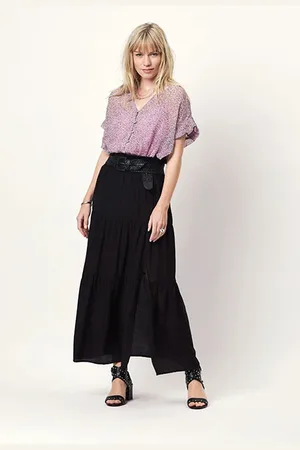 Dante 6 D6elania Print Detailed Top Multicolour