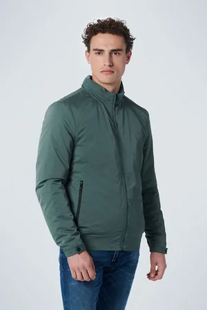 No Excess Jacket Short Fit Dark Seagreen