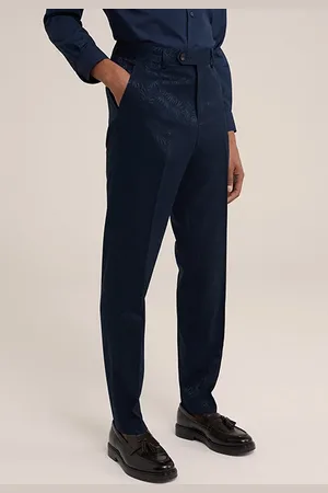 WE Fashion Pantalon Dark Blue