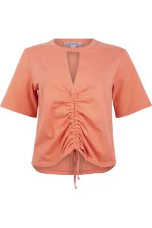 AllSaints Gigi Tee Fluro Orange
