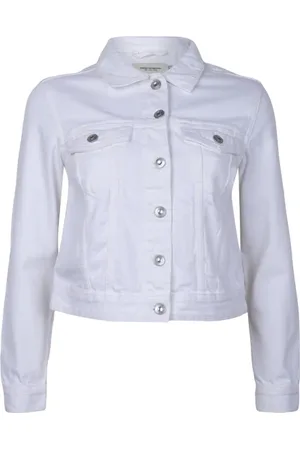 French Connection Denim Jacket White
