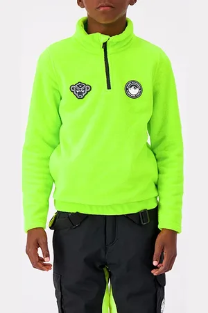 Black Bananas Everest Fleece Top Lime